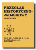 Przegląd Historyczno-Wojskowy nr 2/2007 (217)