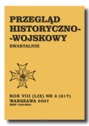 Przegląd Historyczno-Wojskowy nr 2/2007 (217)