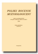 Polski Rocznik Muzykologiczny 2006